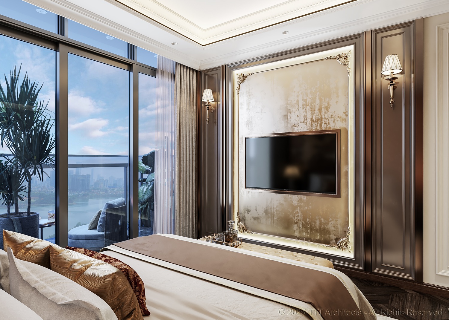 Phối cảnh nội thất dự án chung cư Celestine Westlake - 300 Võ Chí Công